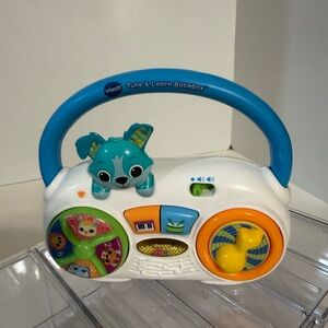 Tune & Learn Boombox - Blue and White